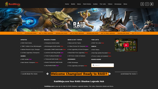 Thumbnail of raidninja.com