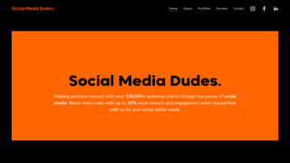 Thumbnail of socialmediadudes.net