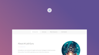 Thumbnail of ailabguru.com