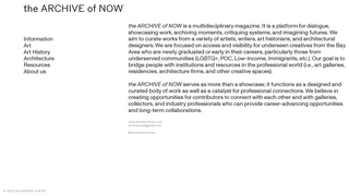 Thumbnail of thearchiveofnow.com