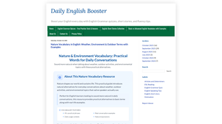 Thumbnail of dailyenglishbooster.com