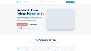 Screenshot of mppaintingsolutions.com