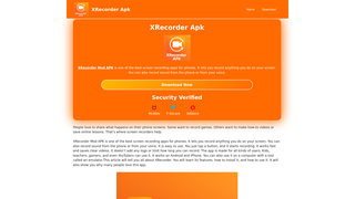 Thumbnail of xrecorder.org