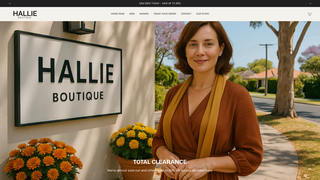 Thumbnail of hallieboutique.com