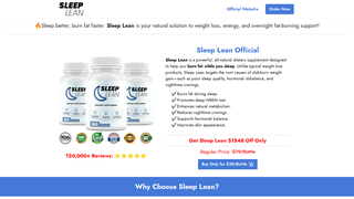 Thumbnail of trysleeplean.com