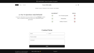 Thumbnail of getvaluewears.com