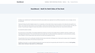 Thumbnail of stackboost.net