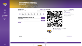 Screenshot of chsjagsathletics.com