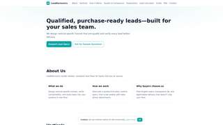 Thumbnail of leadharmonics.com