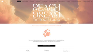 Thumbnail of peachdreamtattoo.com