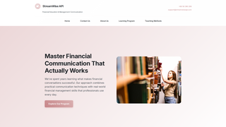 Thumbnail of streamwiseapi.com