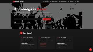 Screenshot of praxis-archive.com