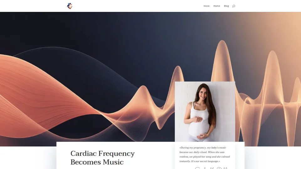 Screenshot of sonoheartmusic.com