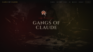 Screenshot of gangsofclaude.com