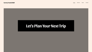 Thumbnail of curreytravelswell.com