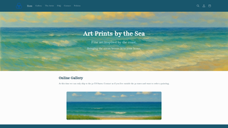 Thumbnail of artprintsbythesea.com