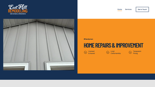 Screenshot of easthillremodeling.com