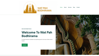 Thumbnail of watpahbodhirama.org