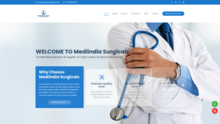 Thumbnail of mediindiasurgicals.com