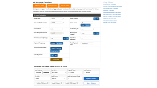 Thumbnail of vamortgagecalculator.org