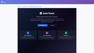 Thumbnail of ankrteam.com