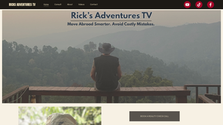 Screenshot of ricksadventurestv.com