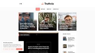 Thumbnail of truthvia.com