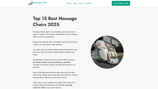 Thumbnail of bestmassagechairreview.com