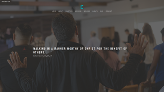 Screenshot of coltoncommunitychurch.com