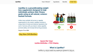 Thumbnail of usa-lipomax.com
