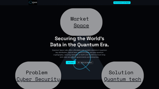 Screenshot of qspacelabs.com