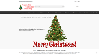 Thumbnail of adjustablechristmastreestore.com