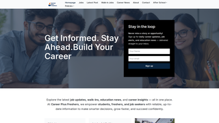 Thumbnail of careerplusfreshers.com