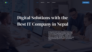 Thumbnail of nepalesesoftech.com