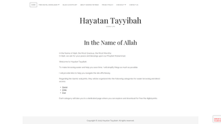 Thumbnail of hayatantayyiba.com