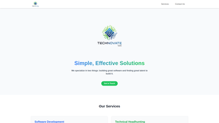 Thumbnail of technovatellc.com