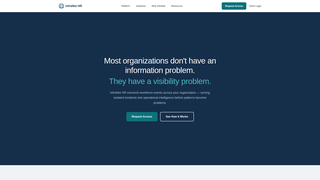 Screenshot of infranet-hr.com