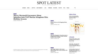 Thumbnail of spotlatest.com