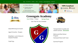 Thumbnail of greengateacademyspring.com