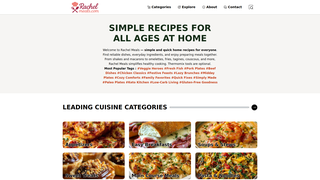 Thumbnail of rachelmeals.com