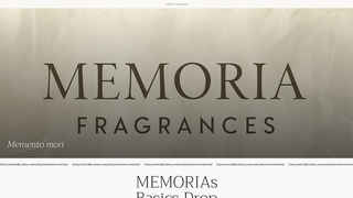 Thumbnail of memoriafragrances.com
