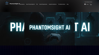 Screenshot of phantomsightai.com