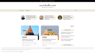 Thumbnail of sacredtalks.com
