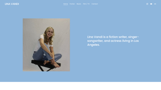 Screenshot of linavandi.com