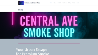 Thumbnail of centralavesmokeshop.com