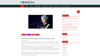 Thumbnail of newszia.com