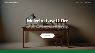 Thumbnail of malcolmlawoffice.com