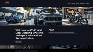 Thumbnail of ajscrystalcleardetailing.com
