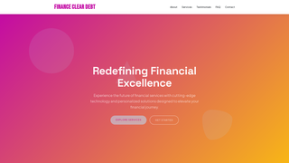 Thumbnail of financecleardebt.com