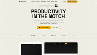 Screenshot of flownotch.com